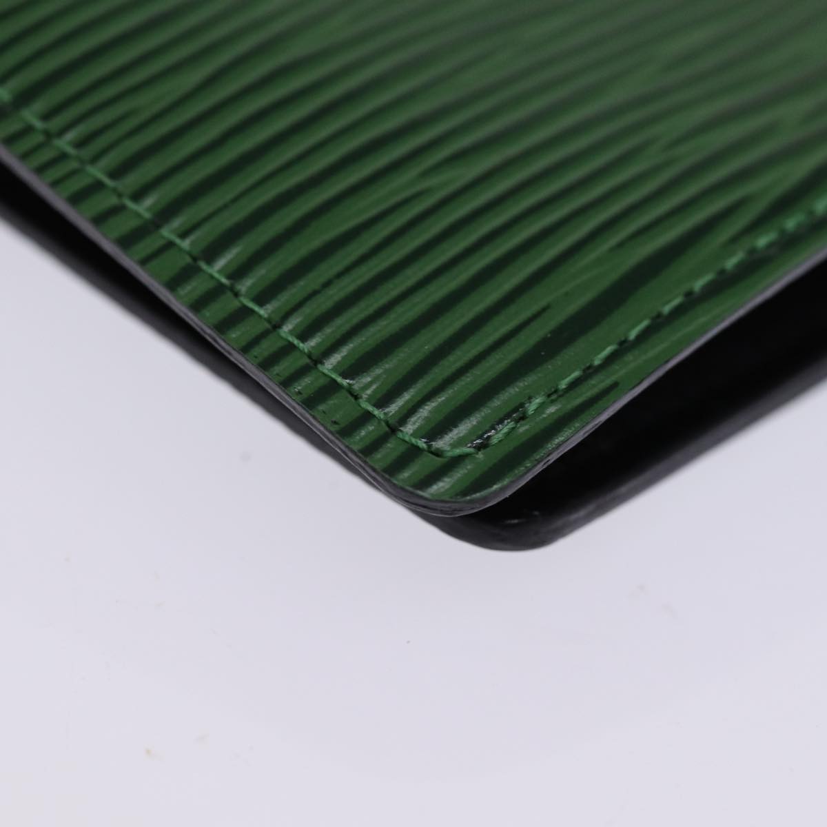 LOUIS VUITTON Epi Agenda PM Day Planner Cover Green R20054 LV 75038