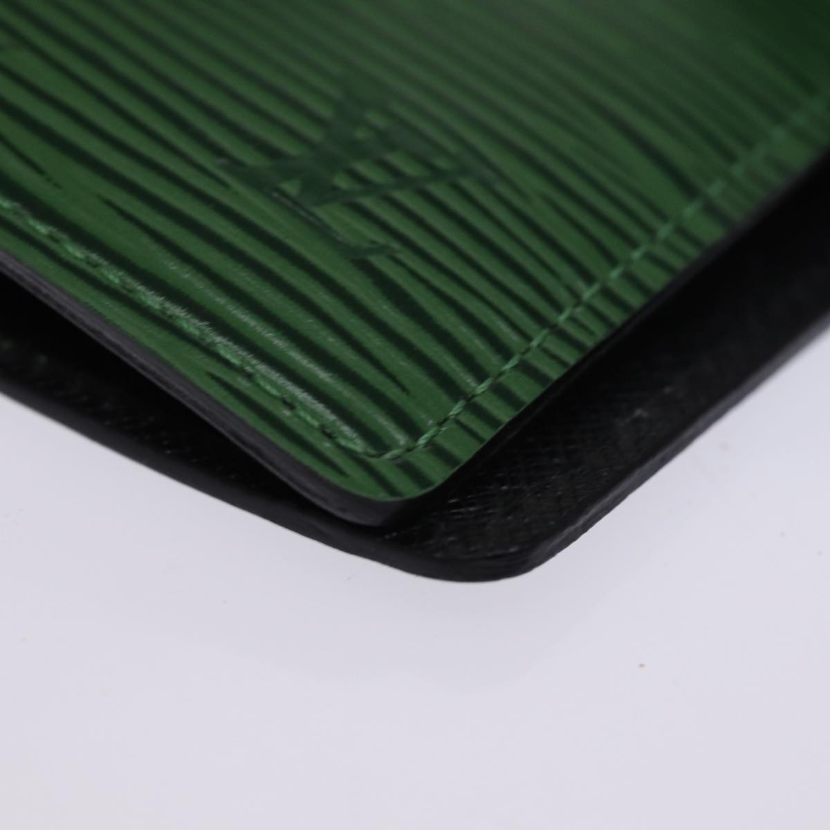LOUIS VUITTON Epi Agenda PM Day Planner Cover Green R20054 LV 75038