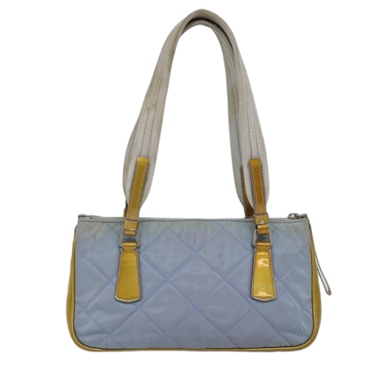 Luxury PradaShoulder Bag Nylon Light Blue 75049