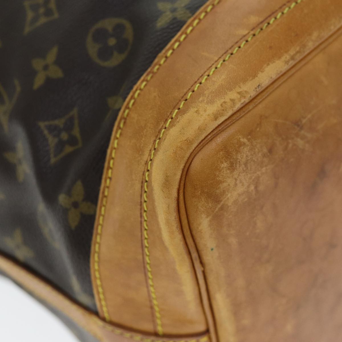 LOUIS VUITTON Monogram Noe Shoulder Bag M42224 LV 75064