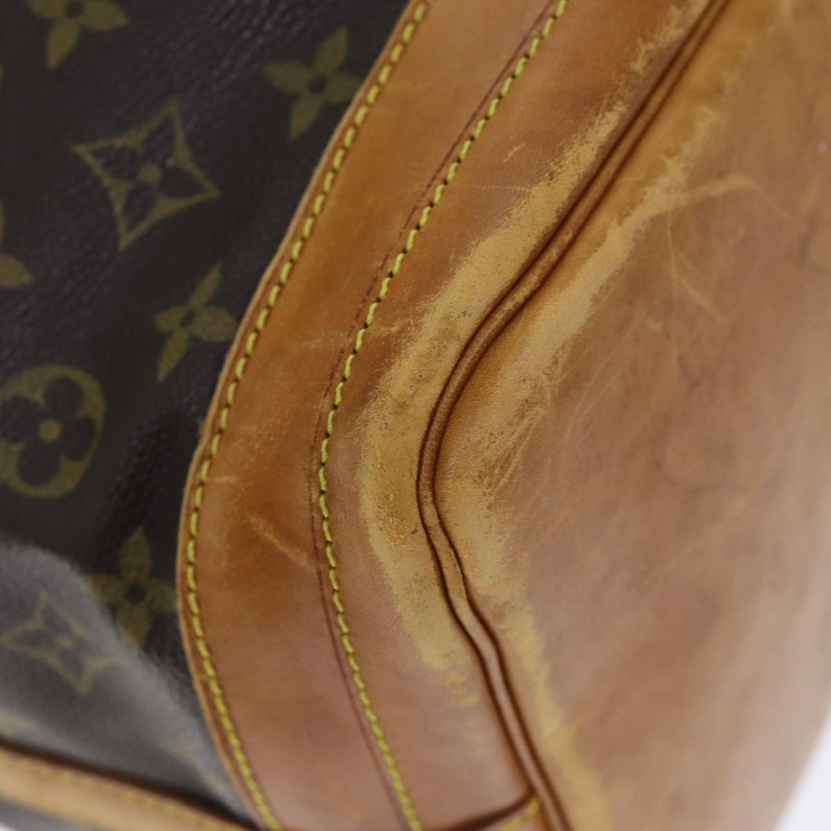 LOUIS VUITTON Monogram Noe Shoulder Bag M42224 LV 75064
