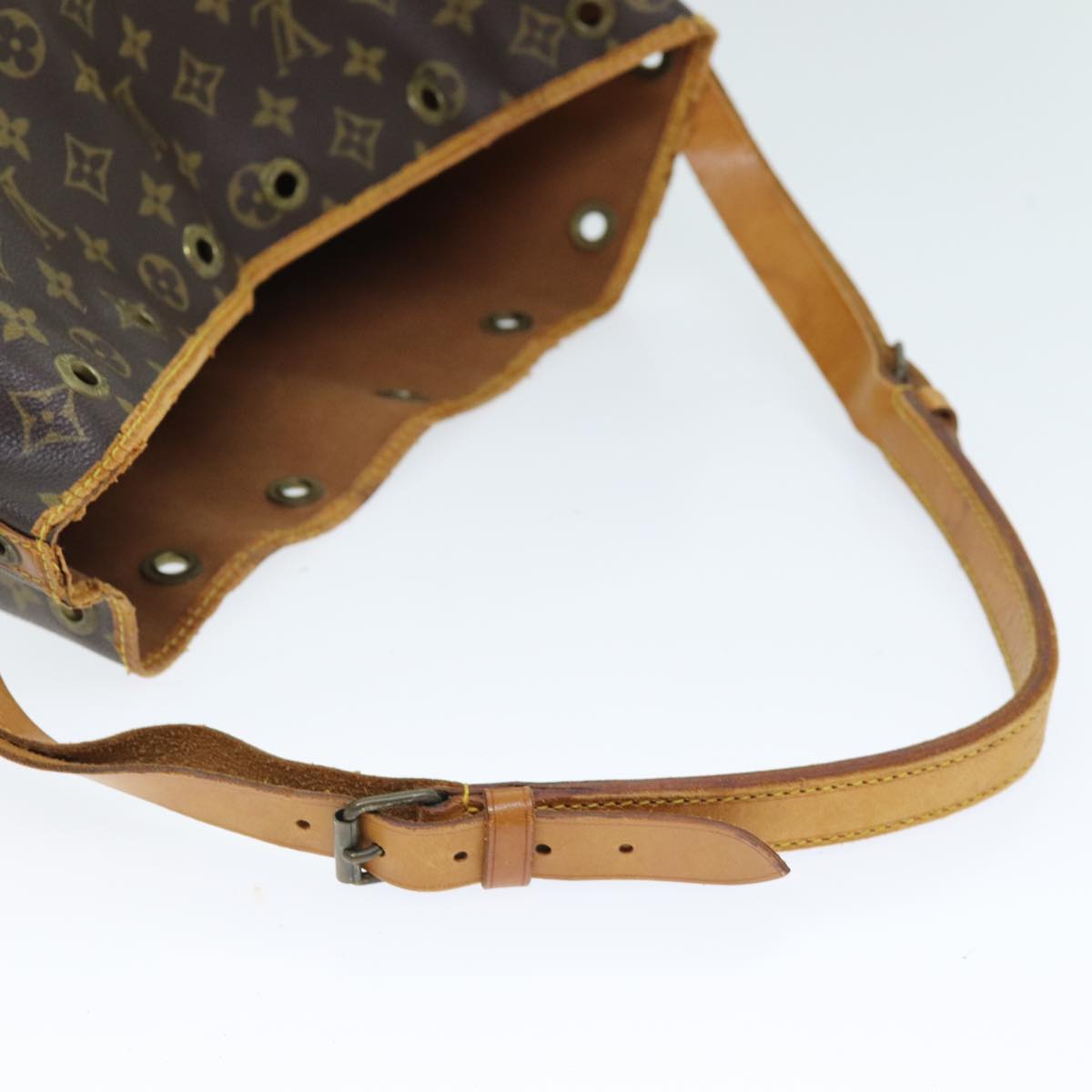 LOUIS VUITTON Monogram Noe Shoulder Bag M42224 LV 75064