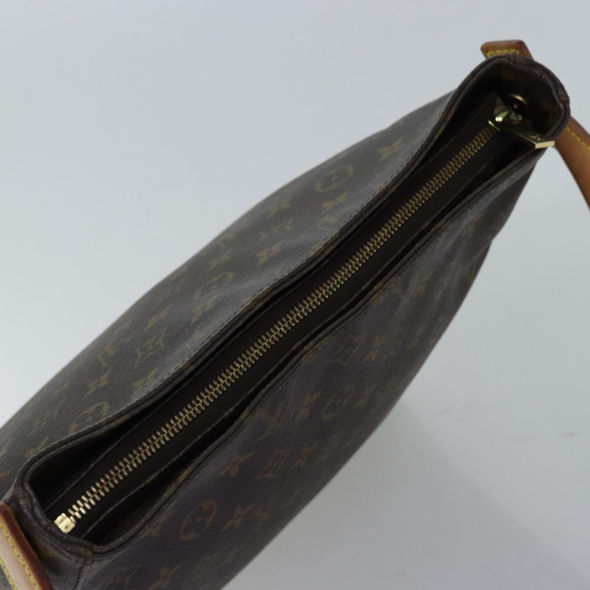 LOUIS VUITTON Monogram Looping GM Shoulder Bag M51145 LV 75066