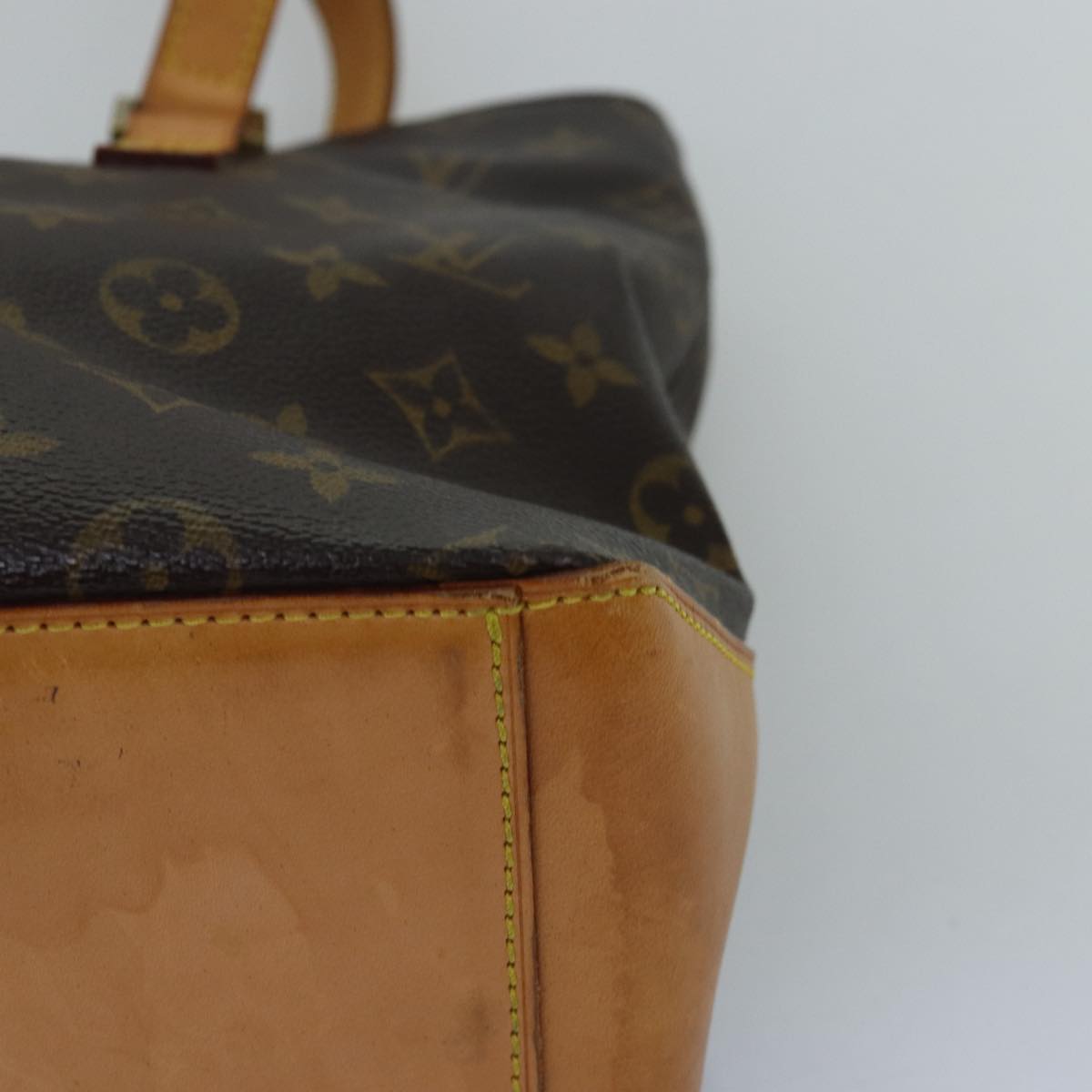 LOUIS VUITTON Monogram Cabas Piano Tote Bag M51148 LV 75068