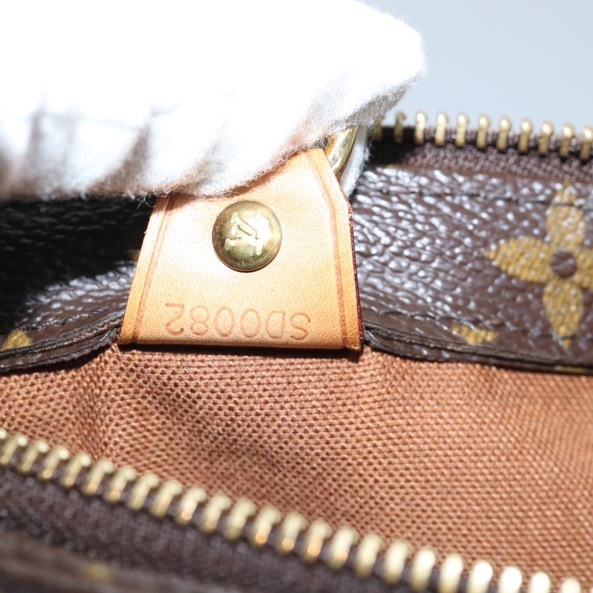 LOUIS VUITTON Monogram Cabas Piano Tote Bag M51148 LV 75068