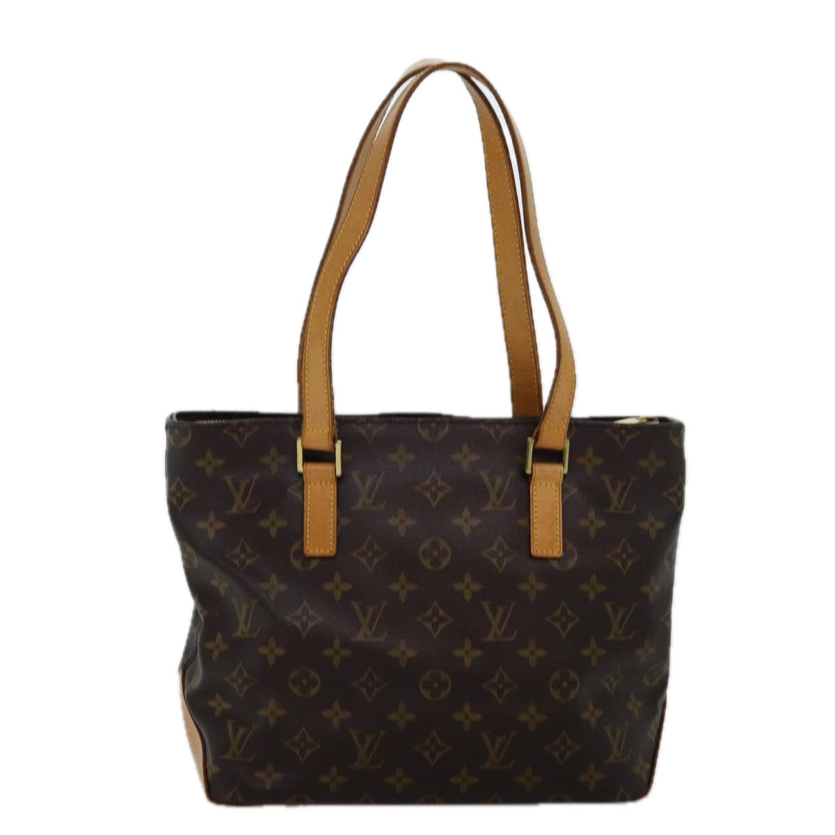 LOUIS VUITTON Monogram Cabas Piano Tote Bag M51148 LV 75068