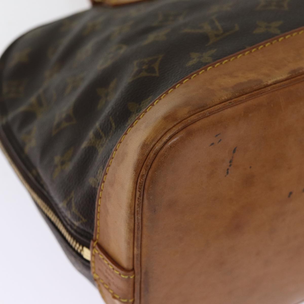 LOUIS VUITTON Monogram Alma Hand Bag M51130 LV 75069