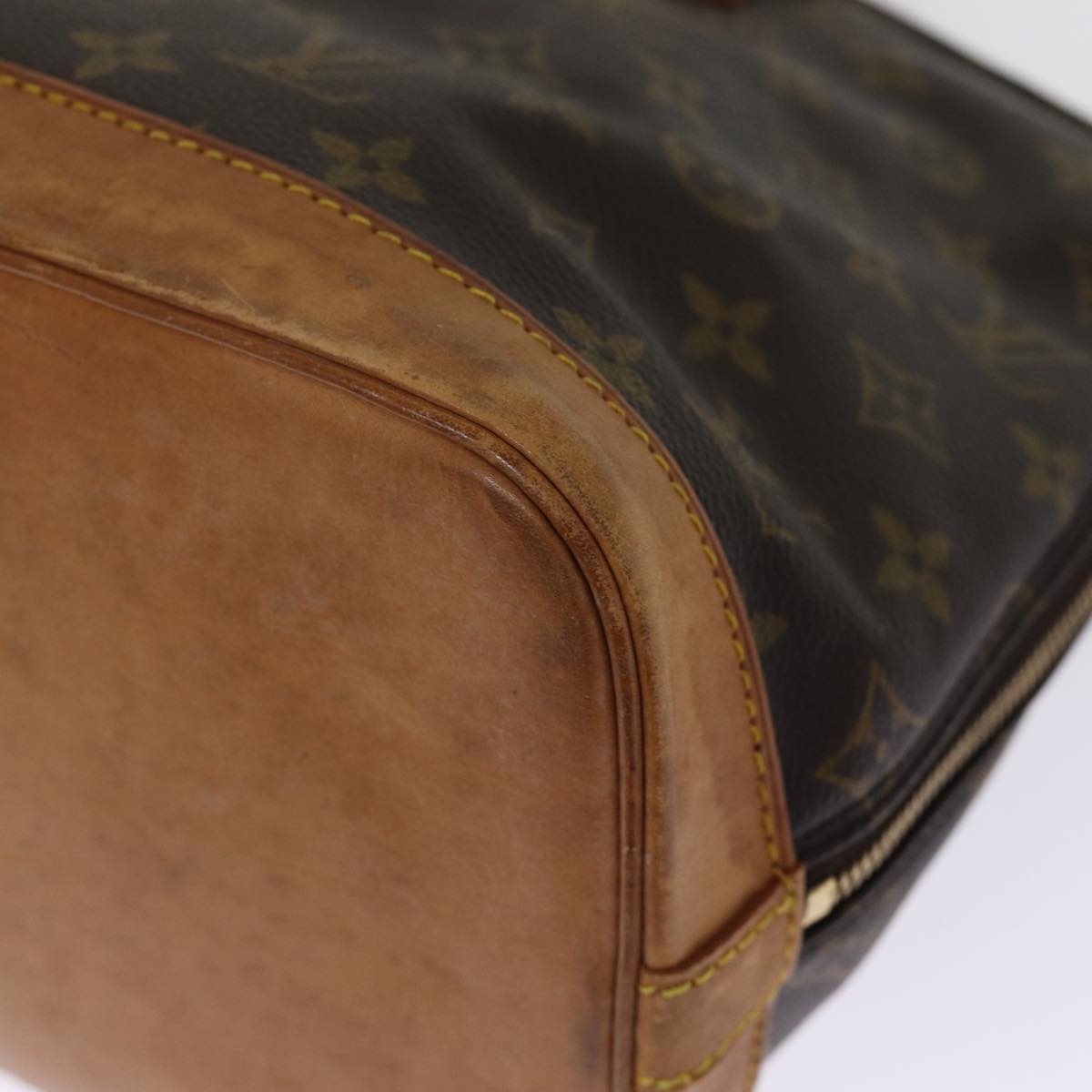 LOUIS VUITTON Monogram Alma Hand Bag M51130 LV 75069