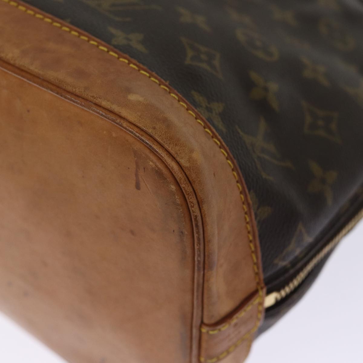 LOUIS VUITTON Monogram Alma Hand Bag M51130 LV 75069