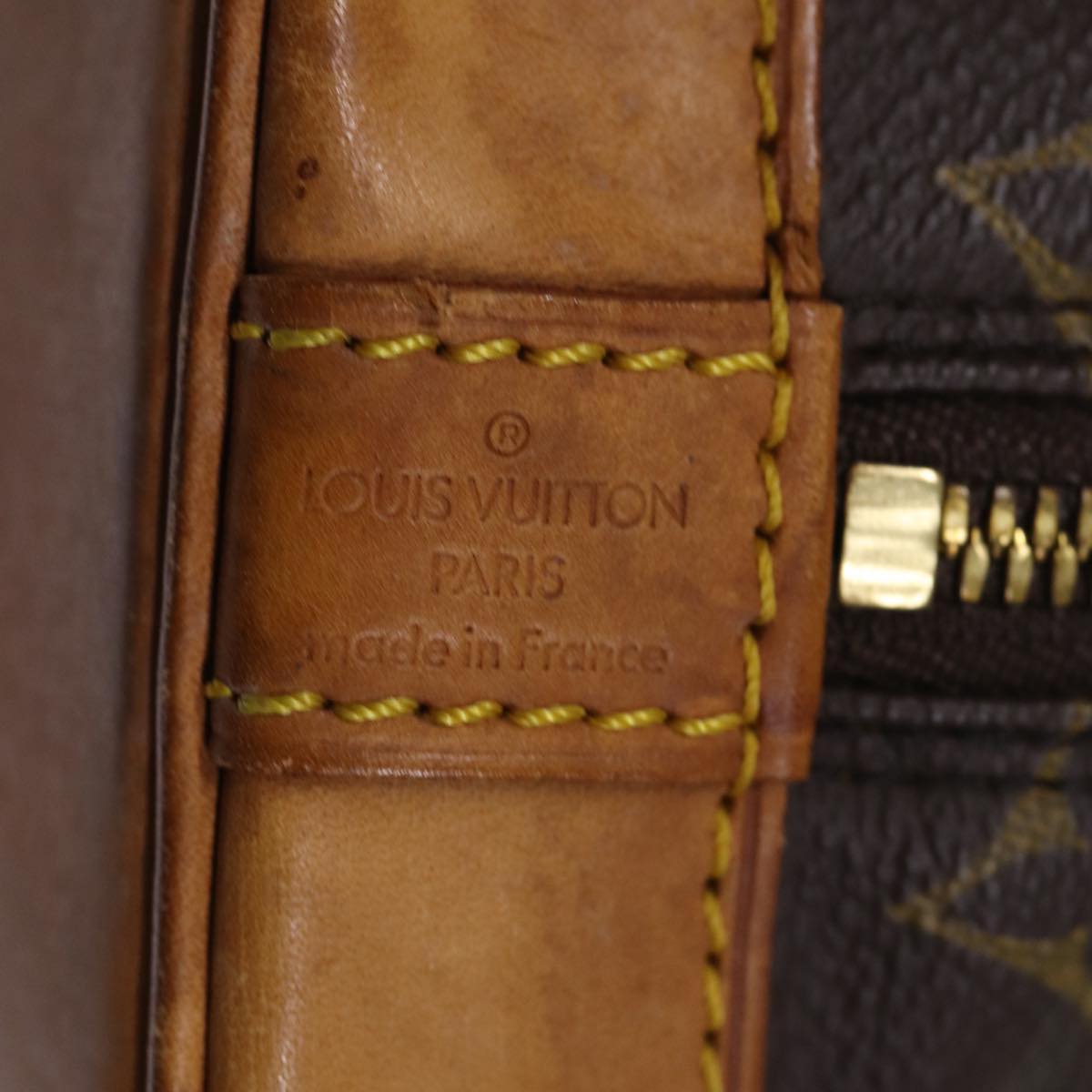 LOUIS VUITTON Monogram Alma Hand Bag M51130 LV 75069