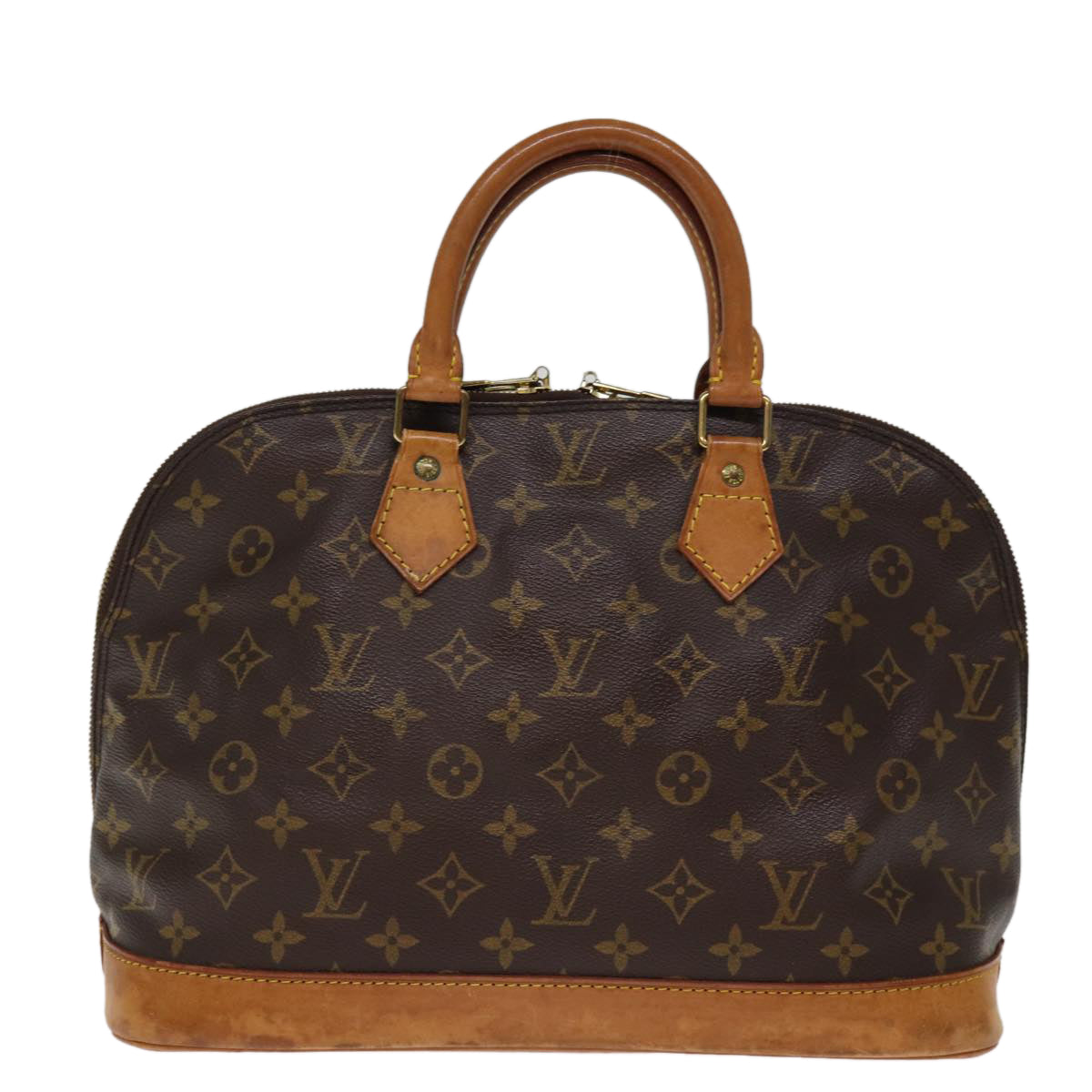 LOUIS VUITTON Monogram Alma Hand Bag M51130 LV 75069
