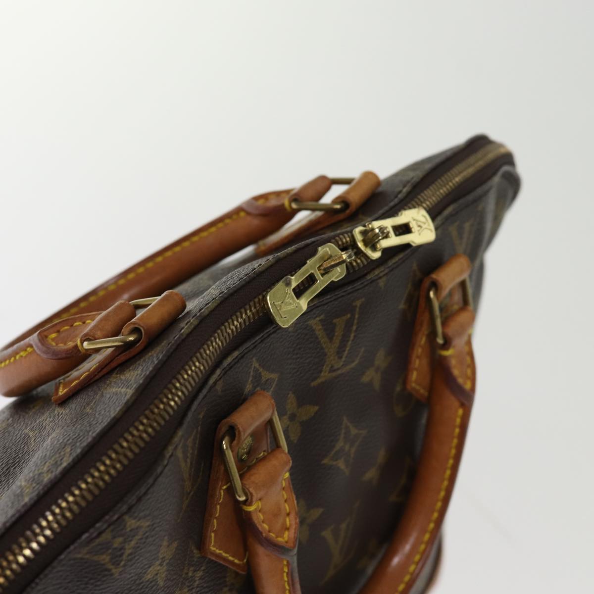 LOUIS VUITTON Monogram Alma Hand Bag M51130 LV 75069