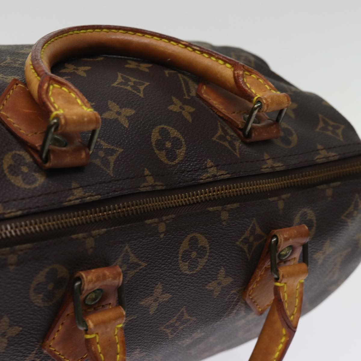 LOUIS VUITTON Monogram Speedy 30 Hand Bag M41526 LV 75075