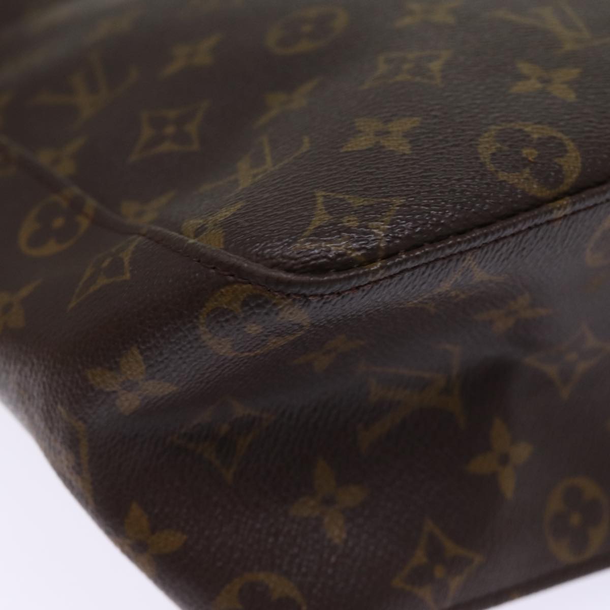 LOUIS VUITTON Monogram Looping GM Shoulder Bag M51145 LV 75079