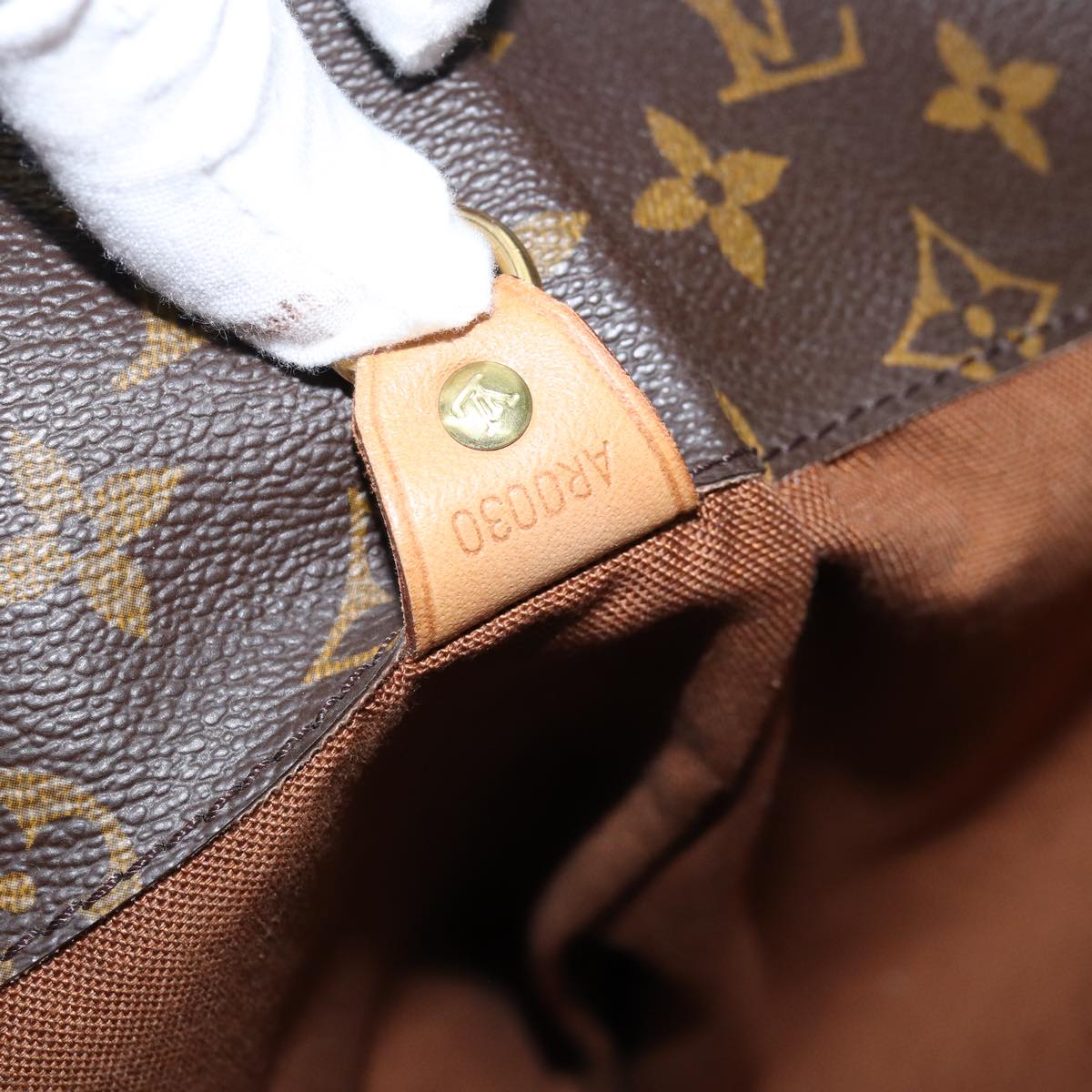 LOUIS VUITTON Monogram Cabas Alto Tote Bag M51152 LV 75080