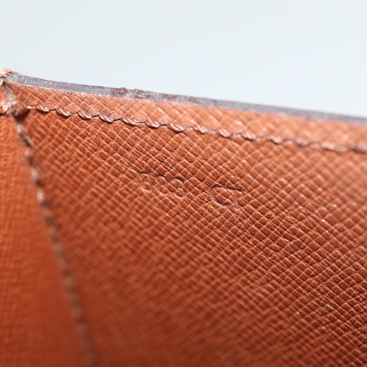 LOUIS VUITTON Monogram Porte Documents Bandouliere Bag M53338 LV 75081