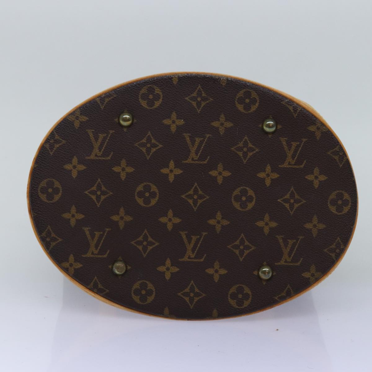 LOUIS VUITTON Monogram Bucket GM Shoulder Bag M42236 LV 75082
