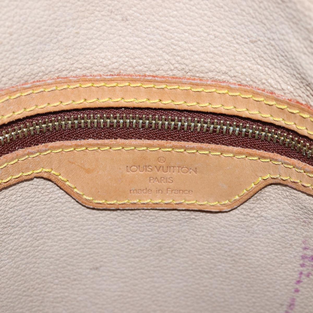 LOUIS VUITTON Monogram Bucket GM Shoulder Bag M42236 LV 75082