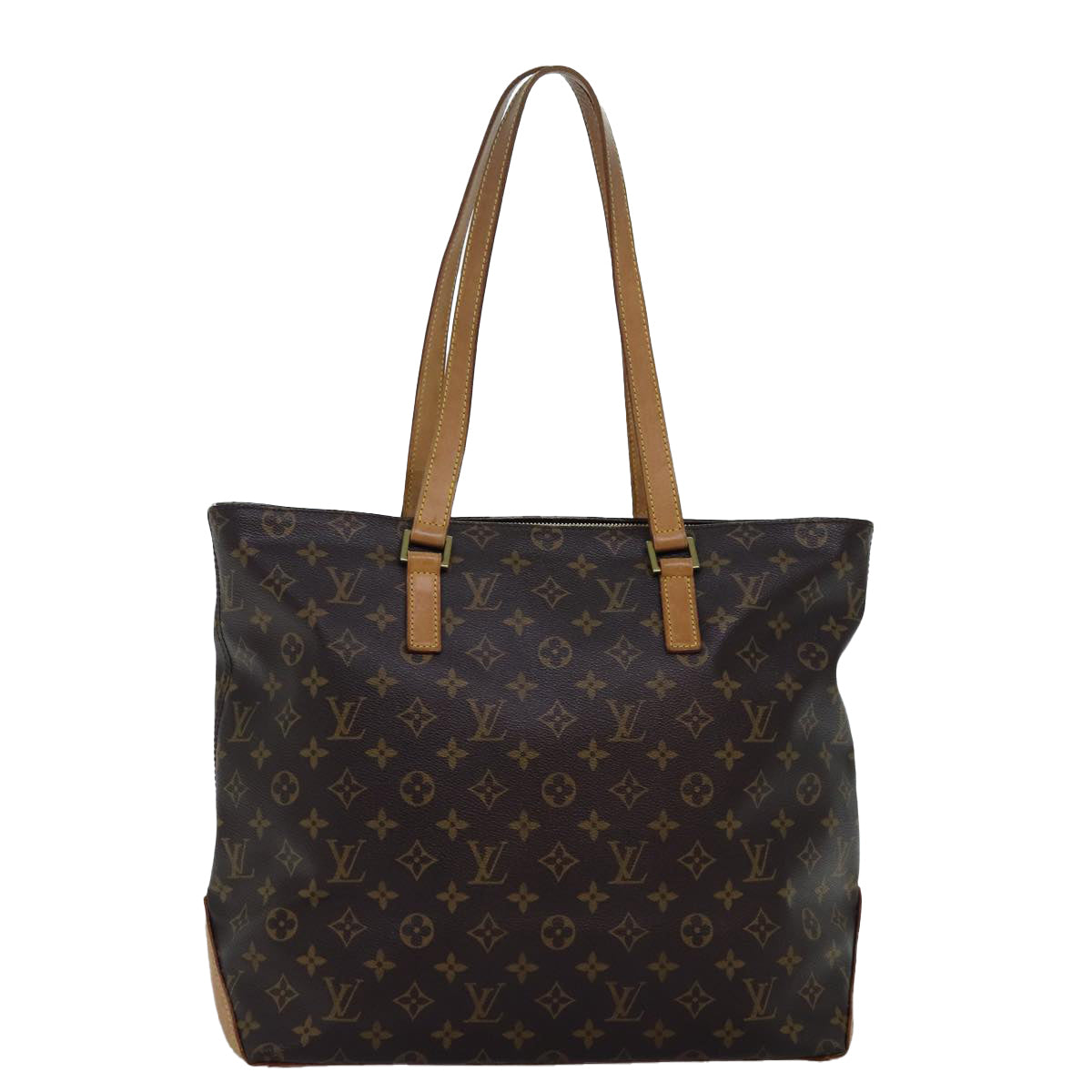 LOUIS VUITTON Monogram Cabas Mezzo Tote Bag M51151 LV 75085
