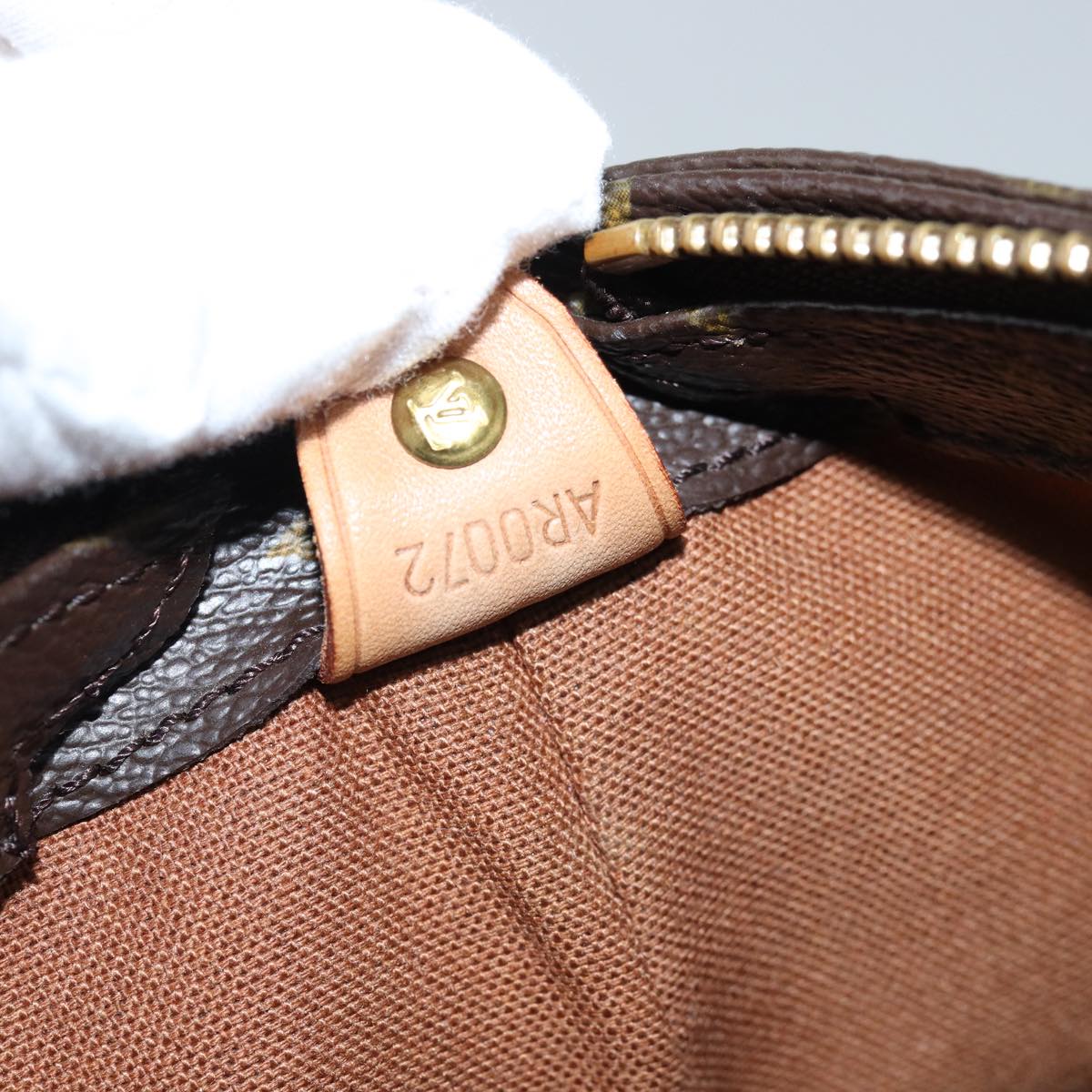 LOUIS VUITTON Monogram Cabas Mezzo Tote Bag M51151 LV 75085