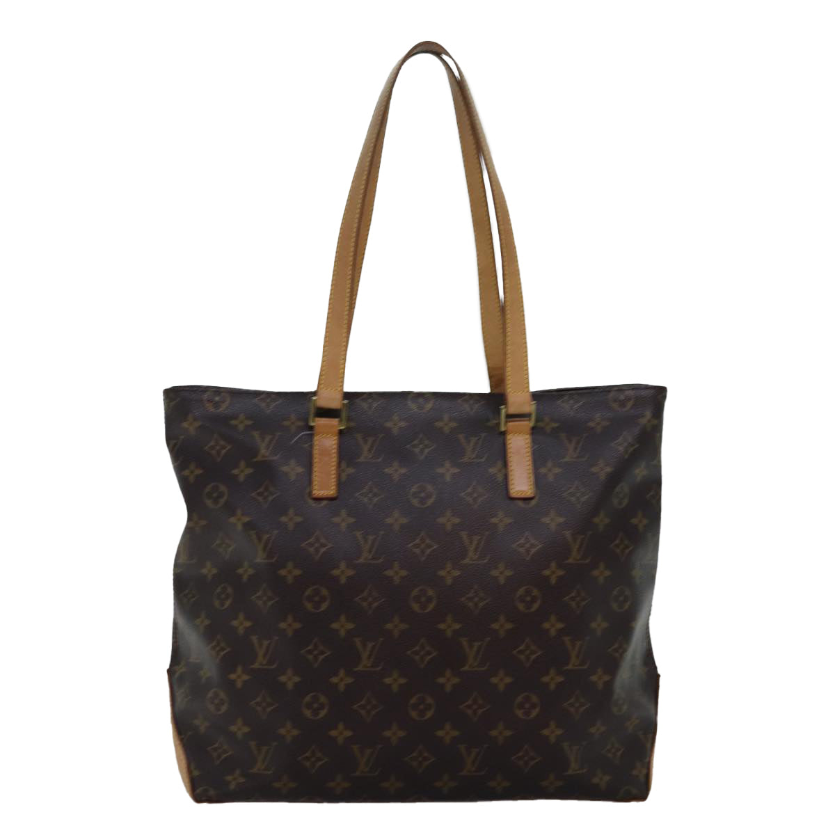 LOUIS VUITTON Monogram Cabas Mezzo Tote Bag M51151 LV 75085
