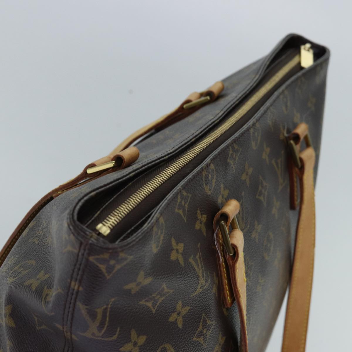 LOUIS VUITTON Monogram Cabas Mezzo Tote Bag M51151 LV 75085
