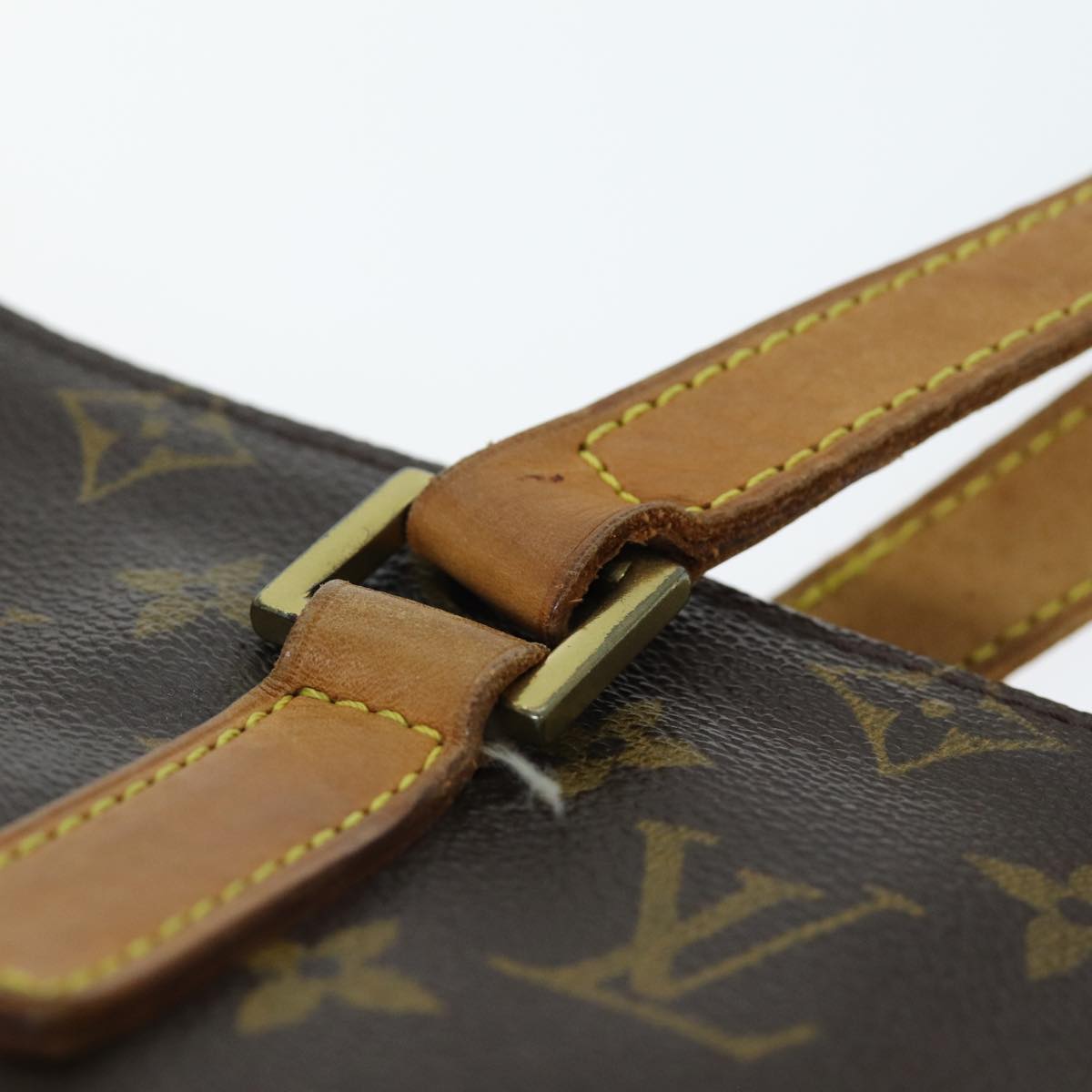 LOUIS VUITTON Monogram Cabas Mezzo Tote Bag M51151 LV 75086