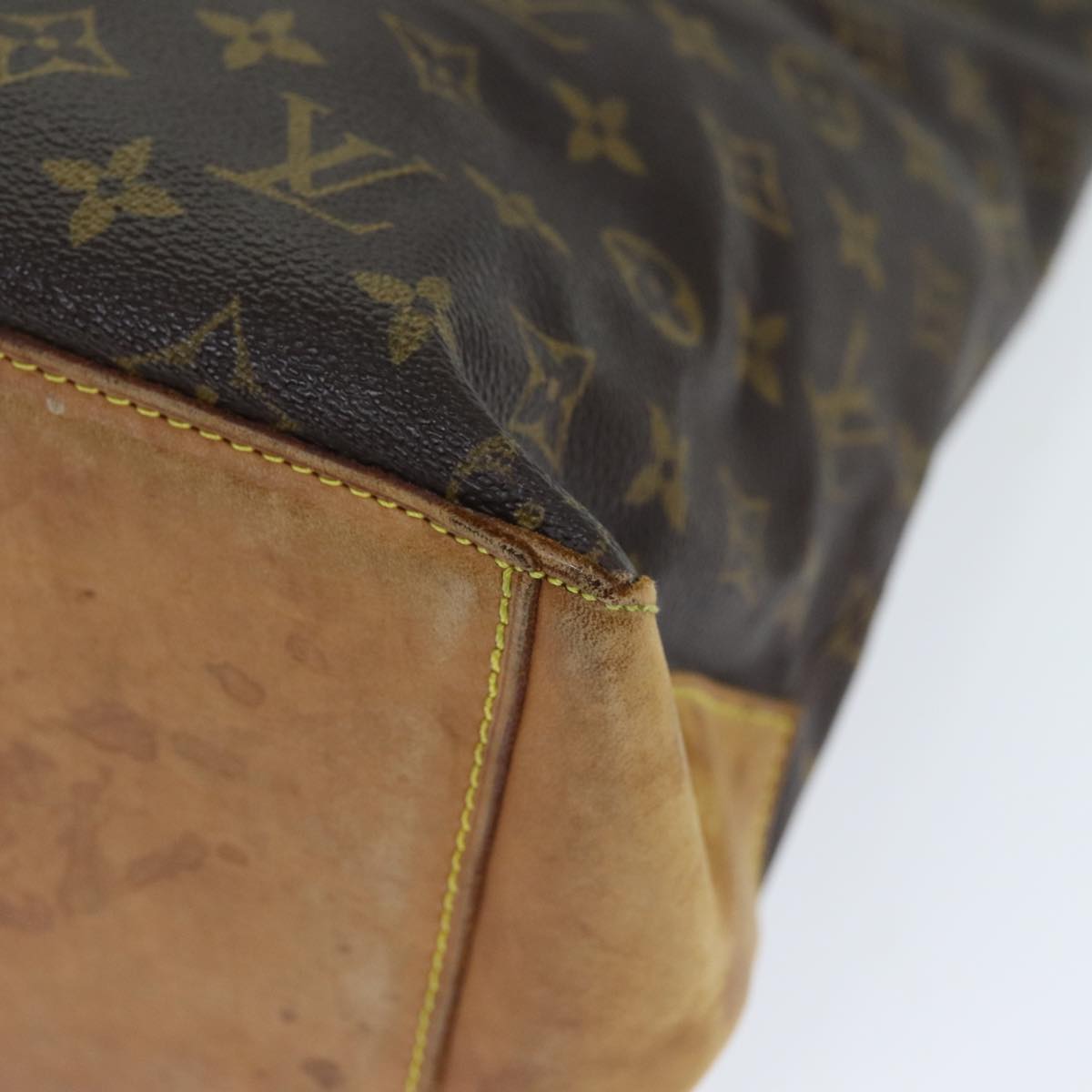 LOUIS VUITTON Monogram Cabas Mezzo Tote Bag M51151 LV 75086