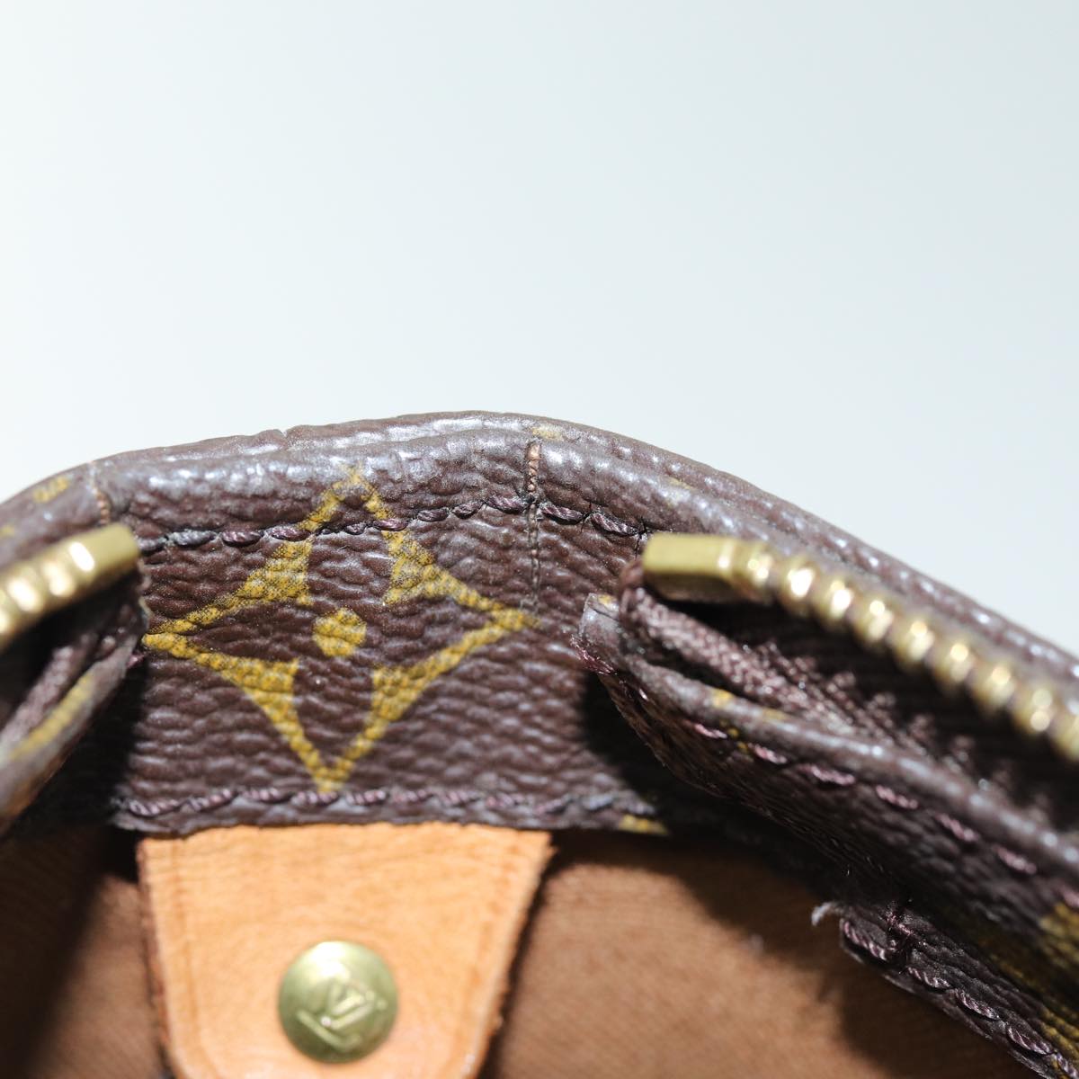 LOUIS VUITTON Monogram Cabas Mezzo Tote Bag M51151 LV 75086