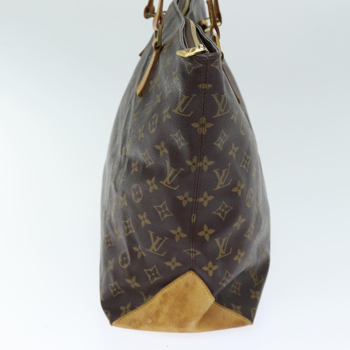 LOUIS VUITTON Monogram Cabas Mezzo Tote Bag M51151 LV 75086