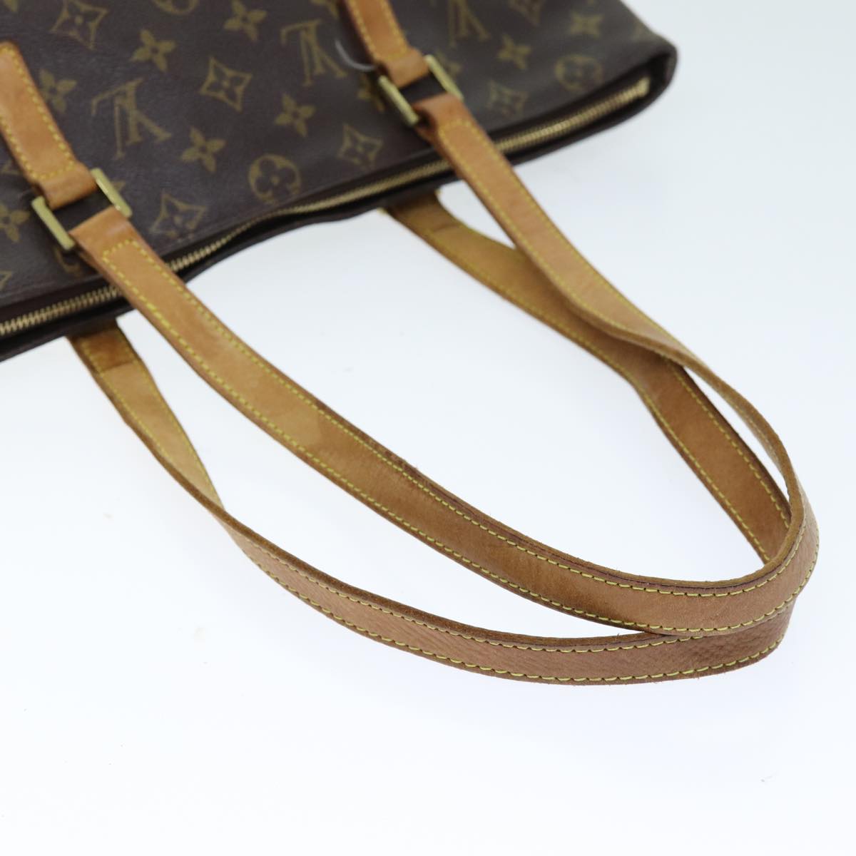 LOUIS VUITTON Monogram Cabas Mezzo Tote Bag M51151 LV 75086