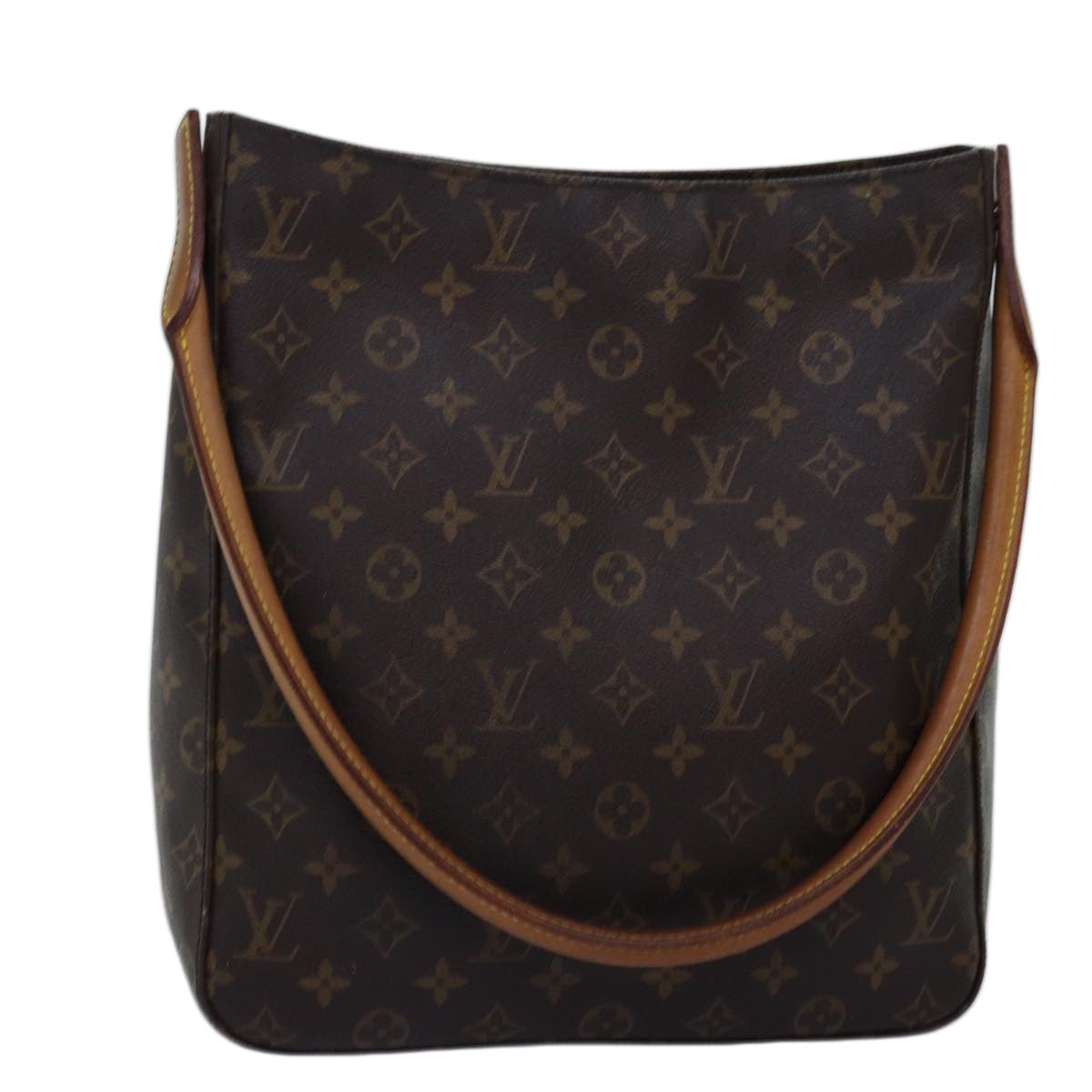 LOUIS VUITTON Monogram Looping GM Shoulder Bag M51145 LV 75087