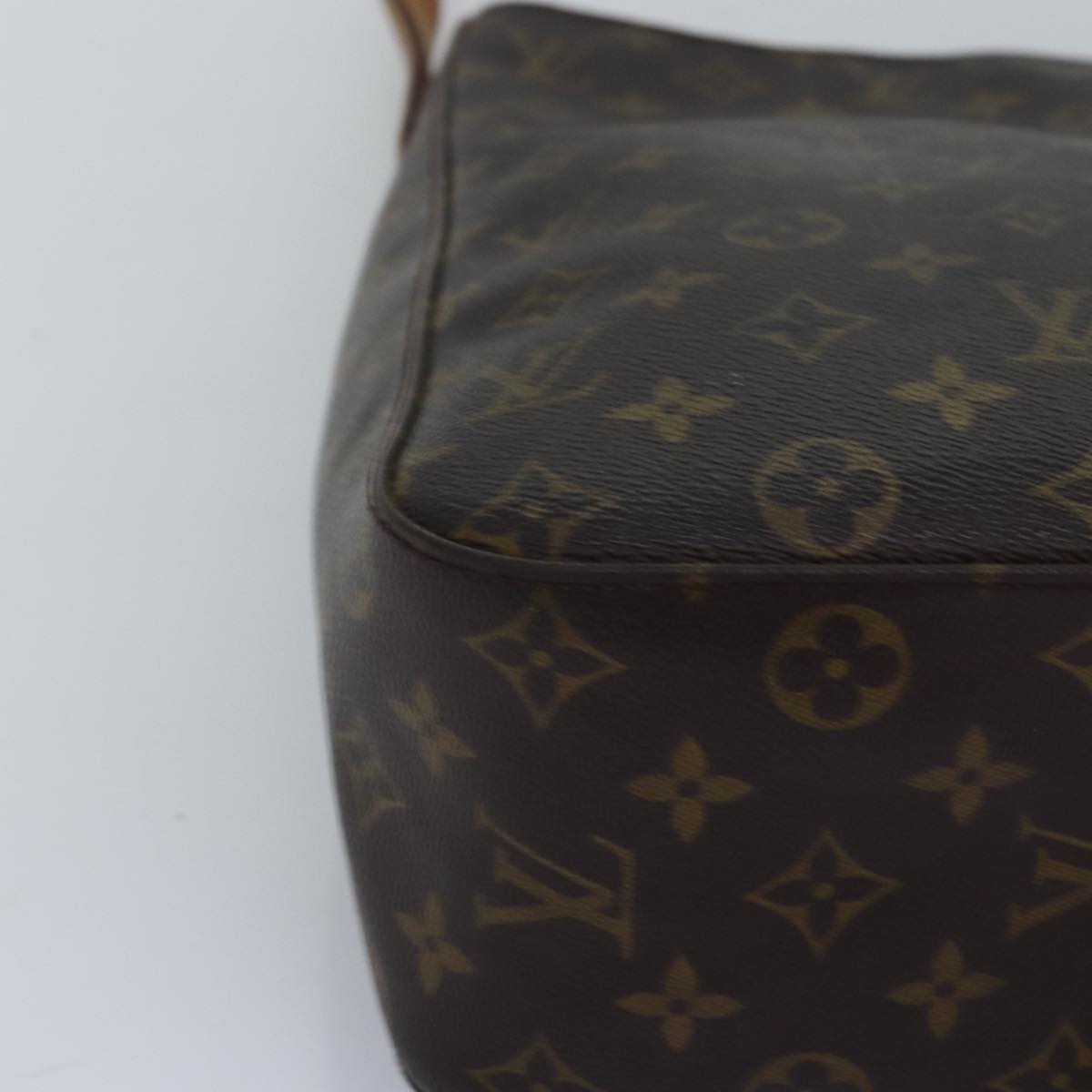 LOUIS VUITTON Monogram Looping GM Shoulder Bag M51145 LV 75087