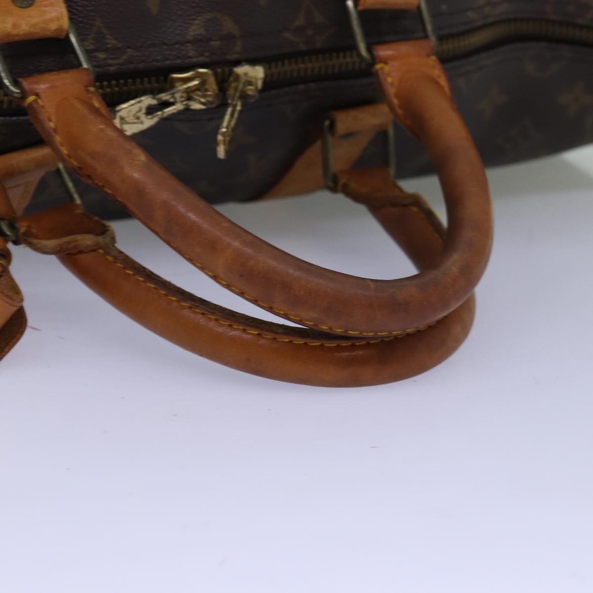 LOUIS VUITTON Monogram Keepall 50 Boston Bag M41426 LV 75089
