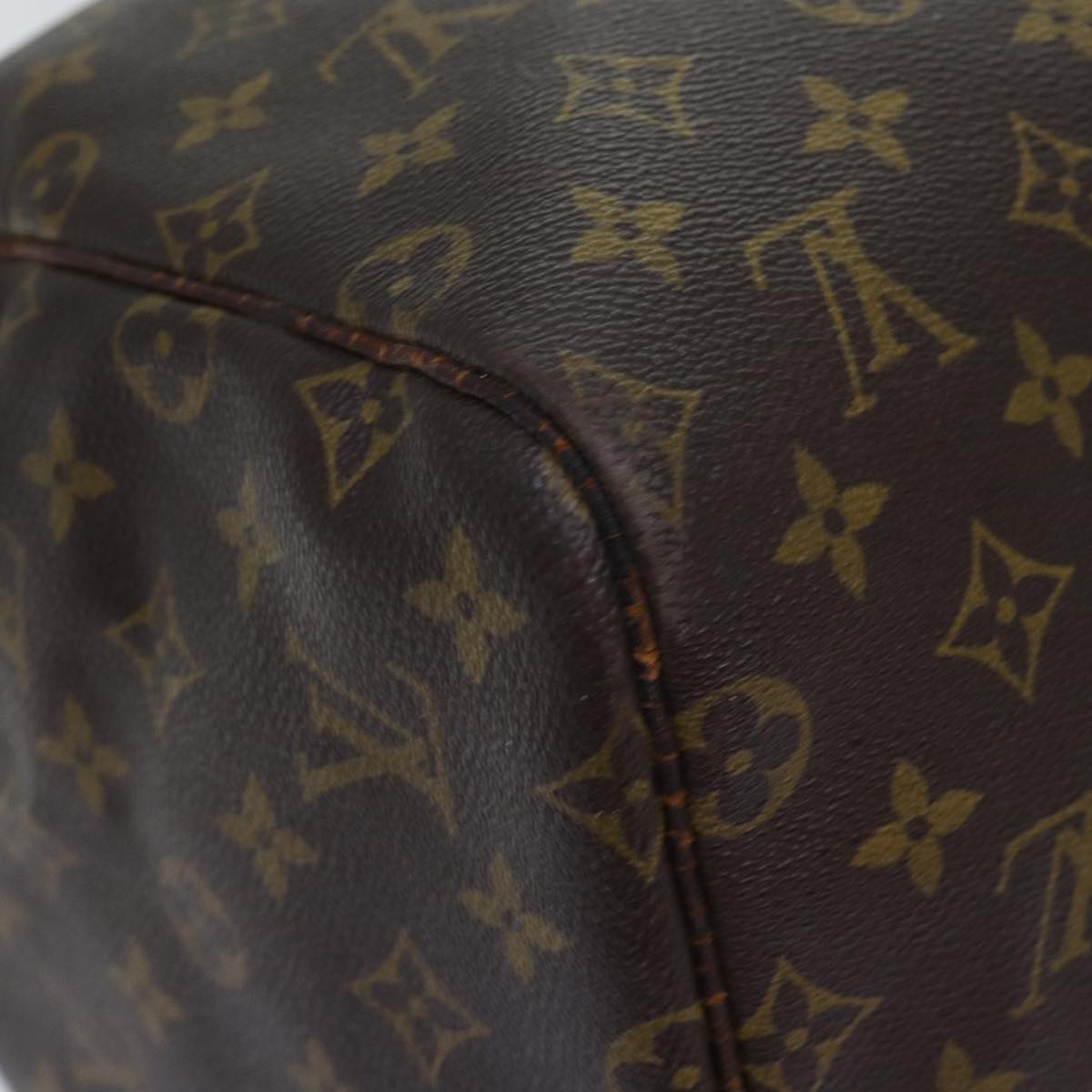LOUIS VUITTON Monogram Keepall 50 Boston Bag M41426 LV 75091