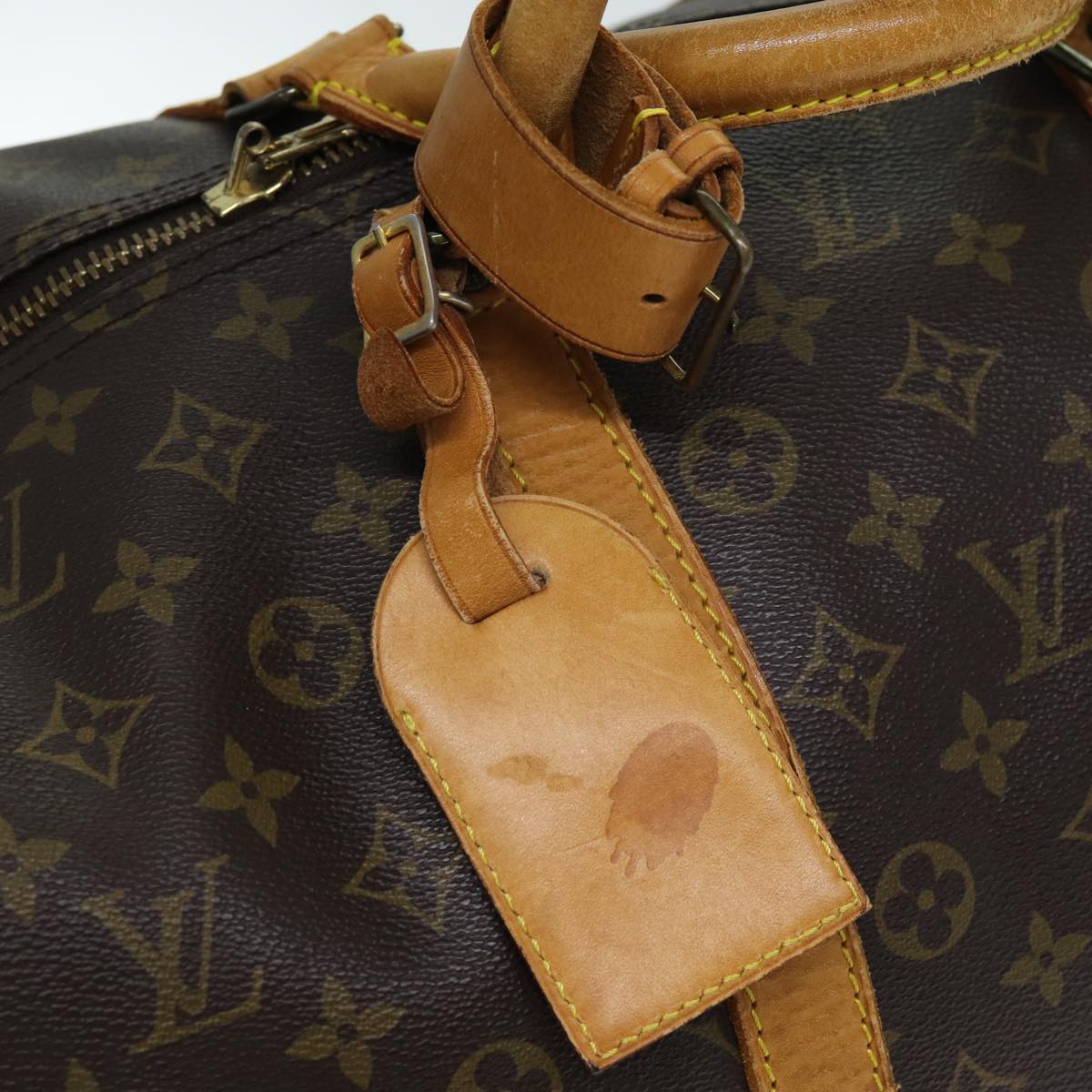 LOUIS VUITTON Monogram Keepall Bandouliere 55 Boston Bag M41414 LV 75092