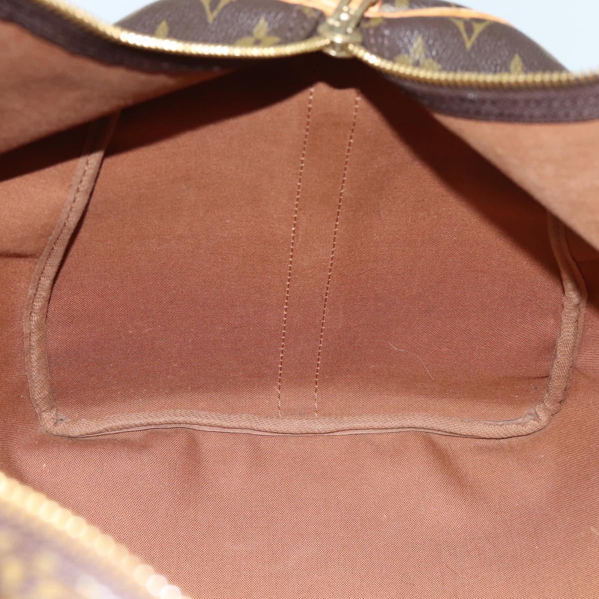 LOUIS VUITTON Monogram Keepall Bandouliere 55 Boston Bag M41414 LV 75092