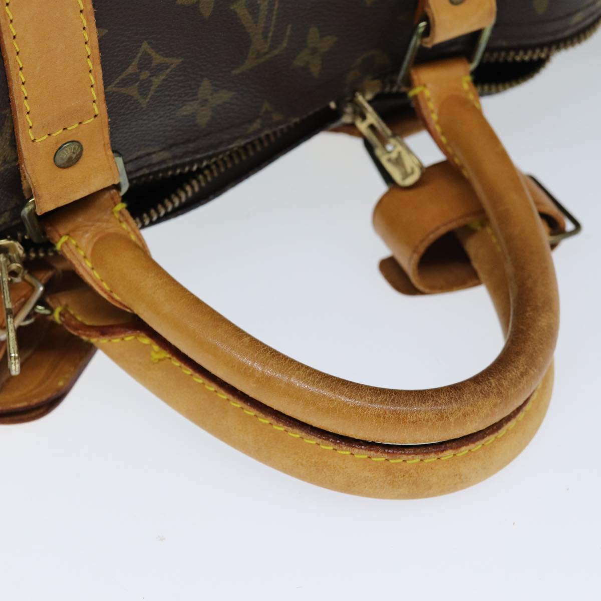 LOUIS VUITTON Monogram Keepall Bandouliere 55 Boston Bag M41414 LV 75092