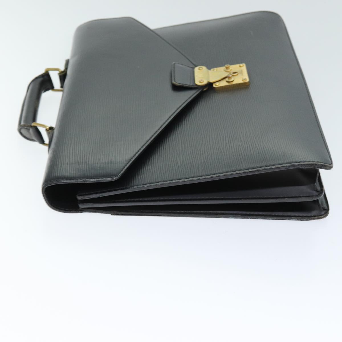 LOUIS VUITTON Epi Serviette Conseiller Briefcase Black M54422 LV 75093