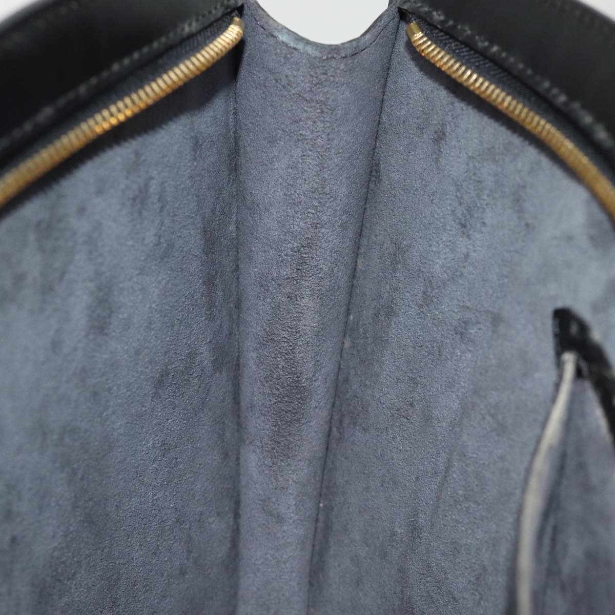 LOUIS VUITTON Epi Saint Jacques Hand Bag Black M52272 LV 75094