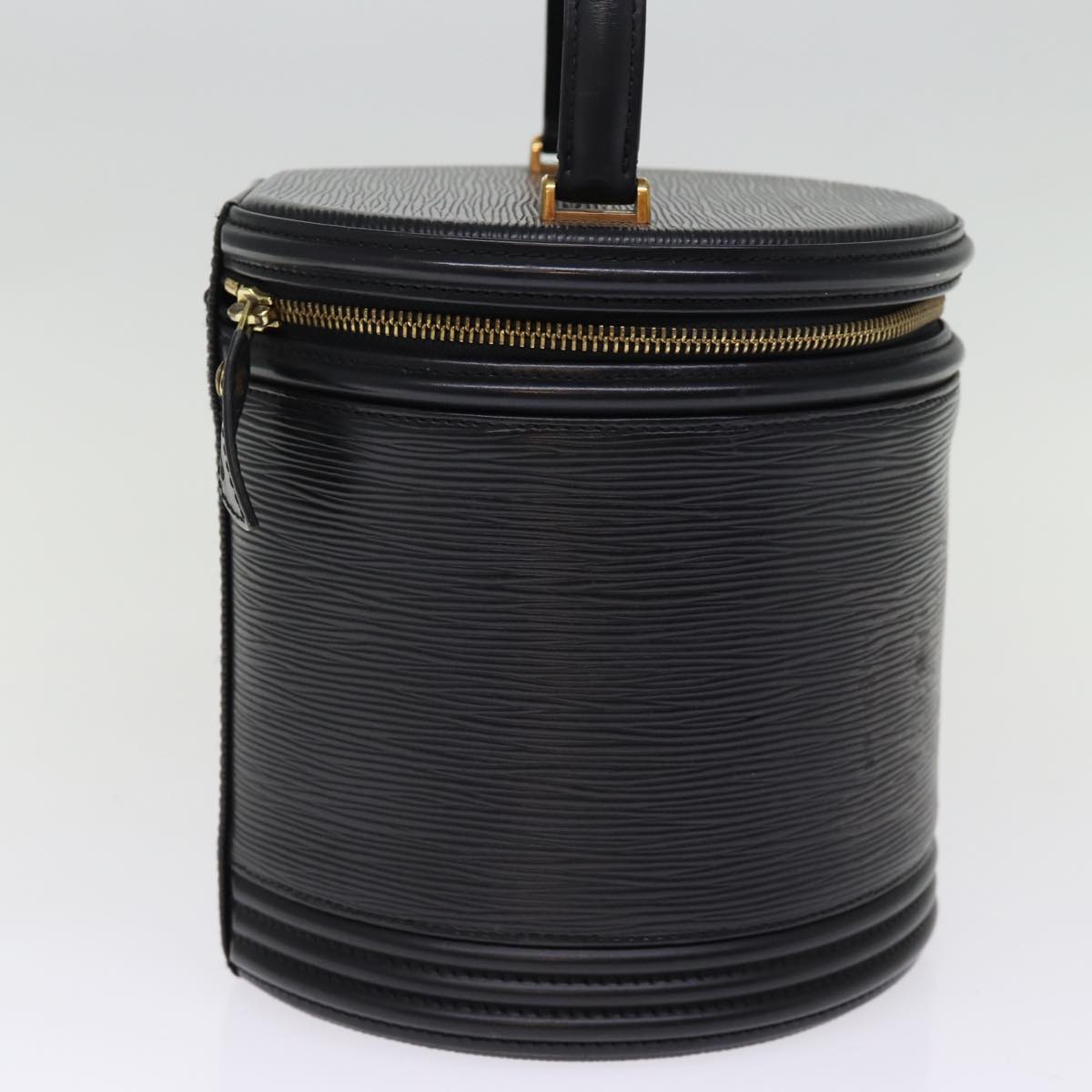 LOUIS VUITTON Epi Cannes Hand Bag Black M48032 LV 75098