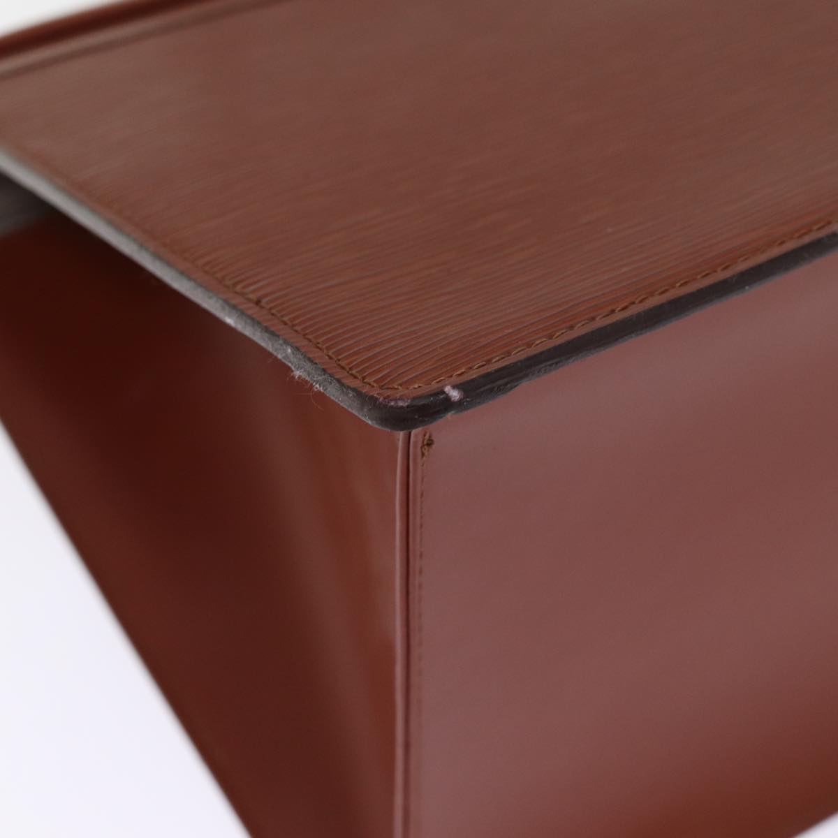 LOUIS VUITTON Epi Riviera Hand Bag Brown M48183 LV 75100