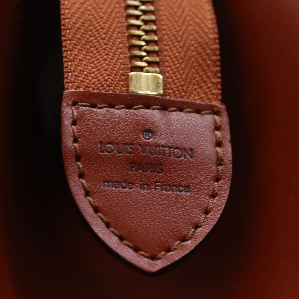LOUIS VUITTON Epi Riviera Hand Bag Brown M48183 LV 75100