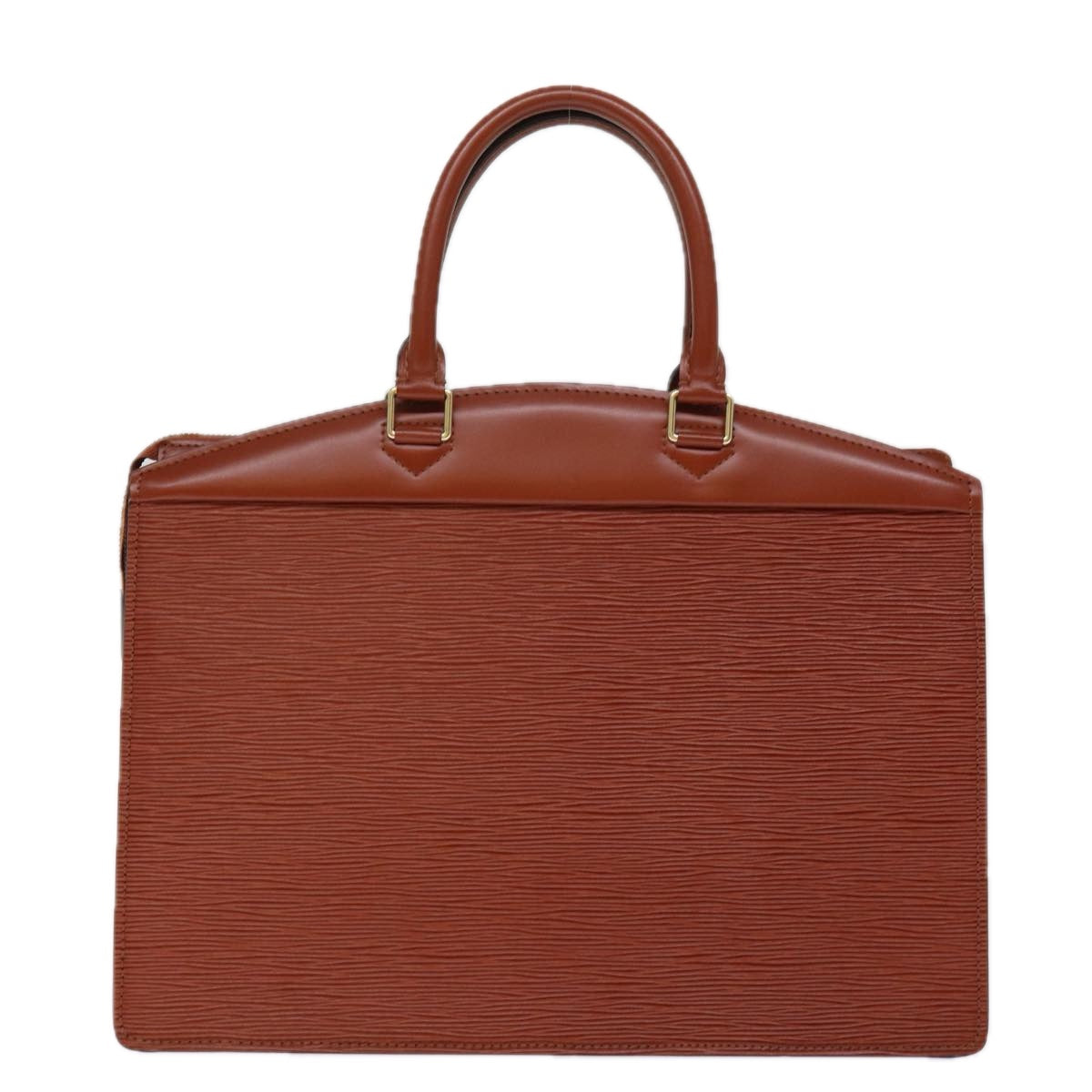 LOUIS VUITTON Epi Riviera Hand Bag Brown M48183 LV 75100
