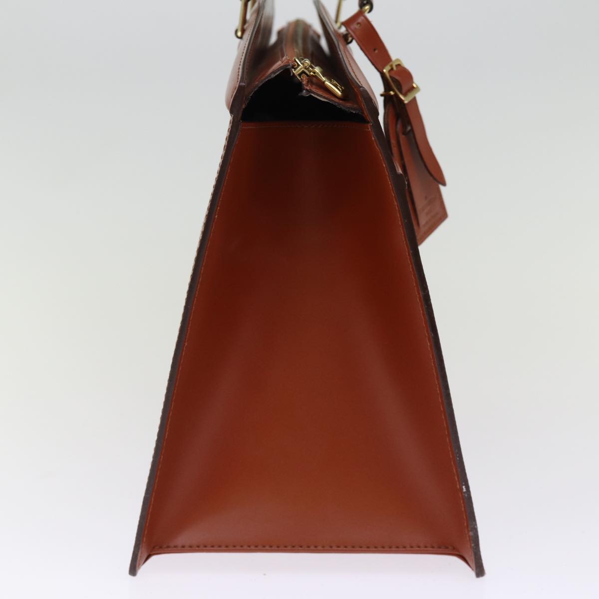 LOUIS VUITTON Epi Riviera Hand Bag Brown M48183 LV 75100