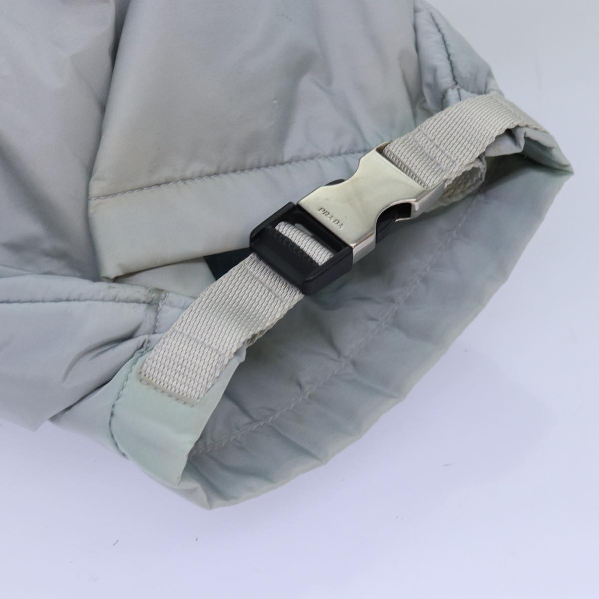 Luxury PradaSports Backpack Nylon Gray 75123