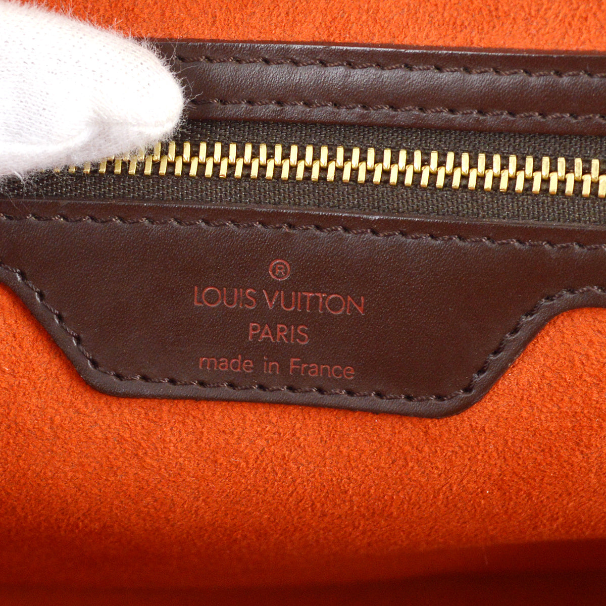 Louis Vuitton 2004 Damier Manosque GM Tote Handbag N51120