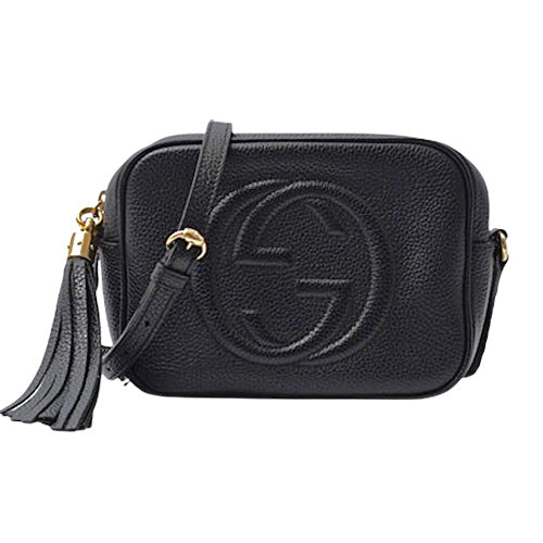 Luxury Gucci Trending 2025 Leather GG Marmont Small Disco Bag Crossbody