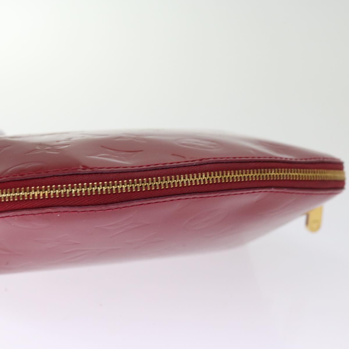 LOUIS VUITTON Vernis Pochette Cosmetic Pouch Pomme D'amour M91496 LV 75151