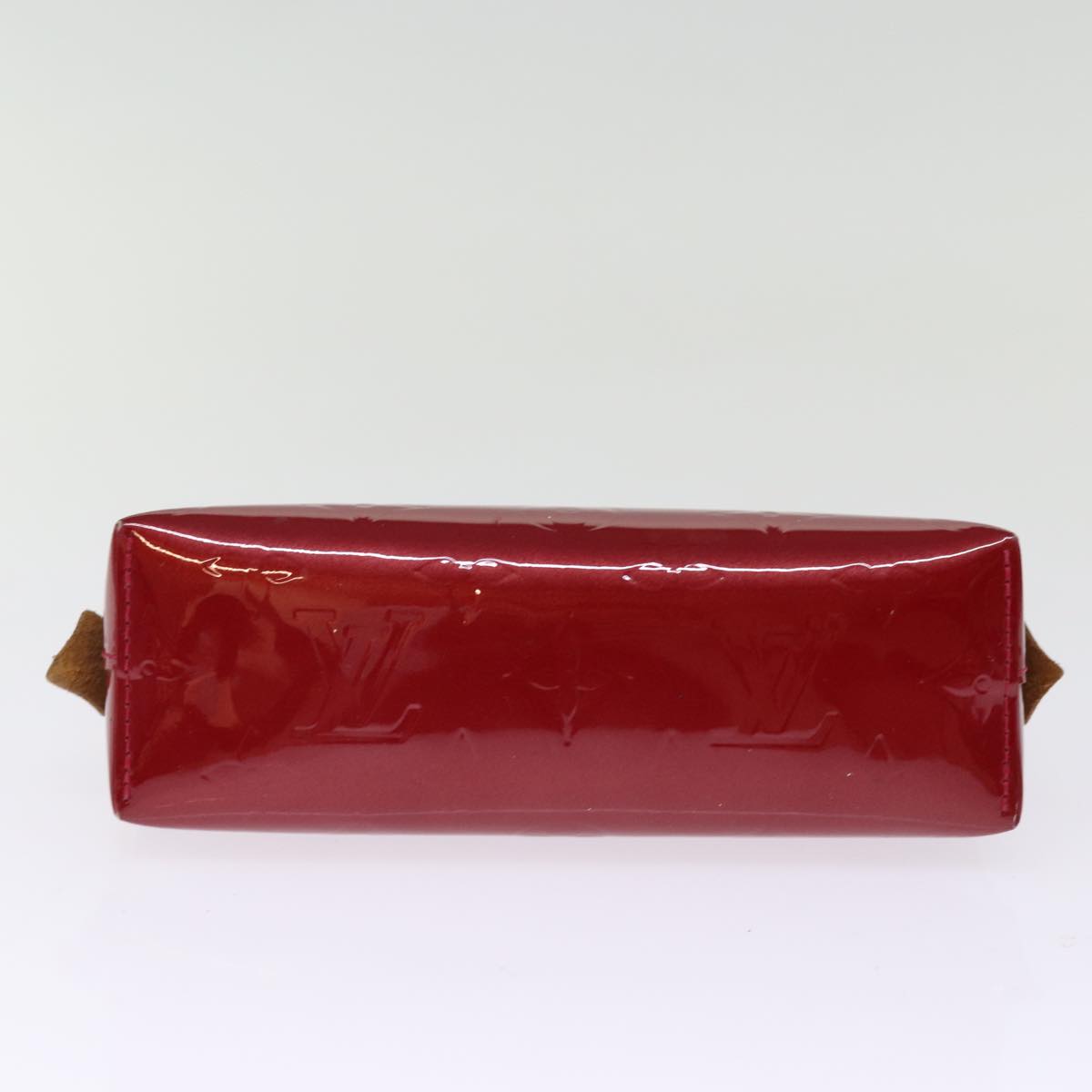 LOUIS VUITTON Vernis Pochette Cosmetic Pouch Pomme D'amour M91496 LV 75151